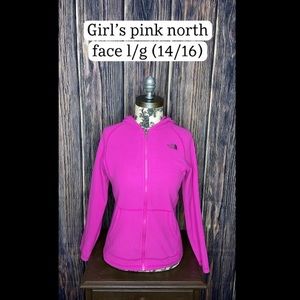 Girl’s Pink North Face